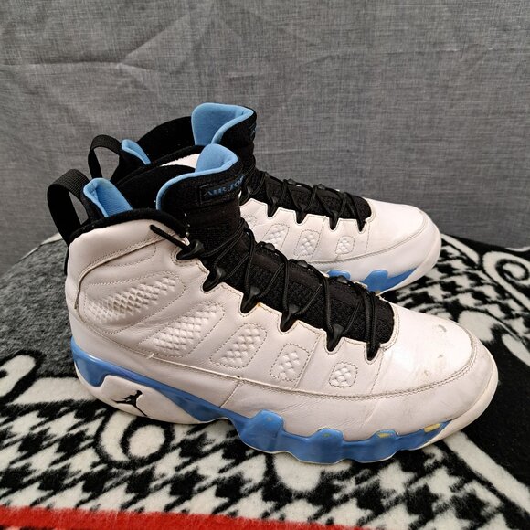 %Size 11 Nike Air Jordan 9 Retro 2010 Powder Blue Men AJ23 main image 12